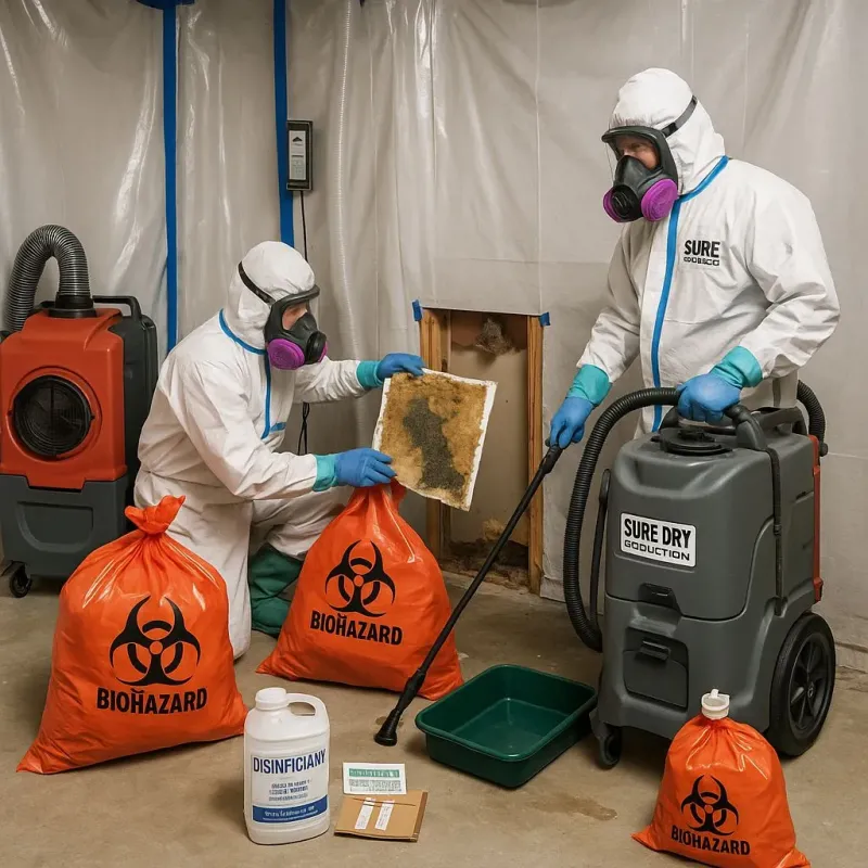 Contaminated Water Handling Protocols process in Hampshire, IL